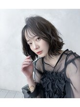 ジェニーバイメノン(JENNIE by Menon) メルティカラー×外はねボブ♪　小顔　くびれヘア