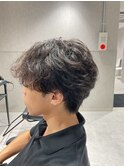 【シャドウパーマ】マッシュ/メンズパーマ/メンズカット/池袋