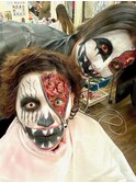 リアルで怖いハロウィンメイク『ジッパー男』※追加料金あり