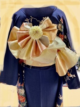 アルシェーンの写真/お宮参りや七五三、成人式や卒業式の袴の着付けも承っております。早朝の着付けもご相談ください。
