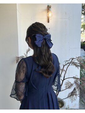 カシェル(cashel kishaba) 大人っぽハーフアップ