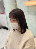 ミディアムレイヤー／韓国ヘア／ピトレティカトリートメント