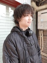 シイ(SIE)&nbsp;メンズウルフ×カーリーパーマ