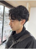 ニュアンスパーマ センターパート