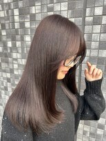 アンツ サザンリゾート 茅ヶ崎店(ANT'S Southern Resort)&nbsp;ホワイトグレージュ/デジタルパーマ/チェリーブラウン/茅ヶ崎