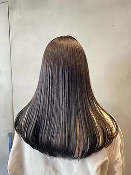 ヘアサロンガリカアオヤマ(hair salon Gallica aoyama) 艶感たっぷりの地毛風カラー