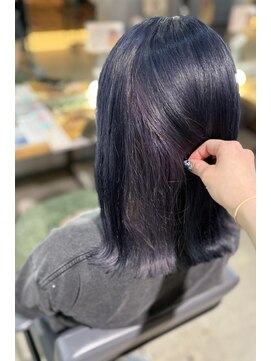 ザ ラボ アングゥ(The Labo ungu) ネイビー×パープル／アンブレラカラー