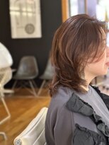 トランクサロンカッパード&nbsp;大人ウルフレイヤー＋イルミナカラー＋水素トリートメント