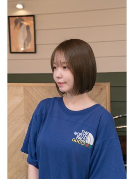 シビバイレボ(CIBI by revo) 地毛風カラー/切りっぱなしボブ/ショートボブ[船橋]