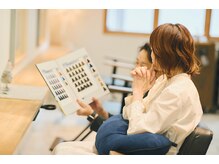 リンクヘアー(RINKhair)の雰囲気（一人ひとりに合わせた丁寧なコミニケーションと施術）