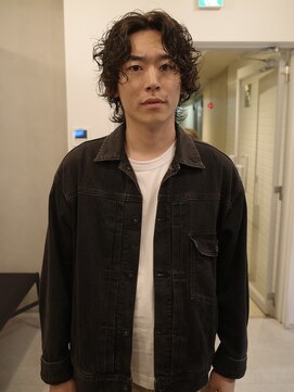 アンフェインド02(UNFEIGNED 02) グランジパーマ/メンズロングヘア／メンズロングヘアパーマ