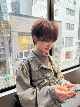 大人かわいいショート