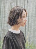 20代30代40代　ツヤ感こなれモードパーマ＃56