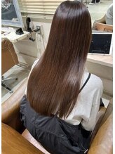 ■6■ 縮毛矯正毛／硬さ・乾燥