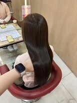 フェイス 伊勢原(FACE。)&nbsp;【伊勢原】イルミナカラー+髪質改善で叶える透明感オリーブ