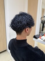 アッシュ 中目黒店(Ash)&nbsp;ブリーチありアッシュグレー×波巻きスパイラルパーマ