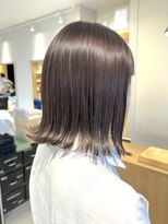 トリート 市川店(TREAT)&nbsp;切りっぱなし×ラベージュ*_市川