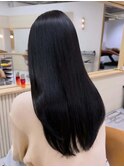 ケア髪質改善ストレート