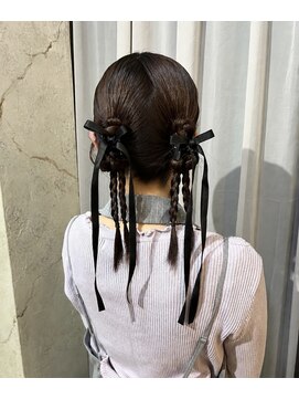 ヘアアレンジメント ボガスティーズ 川崎店(Hair arrangement Vogusty's) ツインアレンジ