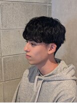 ワンワンオー バーバーショップ コンチネンタル(@110 BARBER SHOP continental)&nbsp;シャドウパーマ