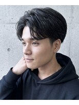 ヘッドストック(HEAD STOCK)&nbsp;ショートフェザーニュアンスパーマ毛流れセンターパートショート