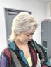 【痛ませないハイトーンカラー】カット＋W美髪カラー＋オーダーメイドTr