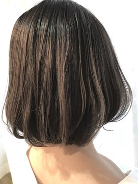 ユニーク(UniQ) 【UniQ・小笹】ボブ×グラデーション×ラベンダーグレージュ