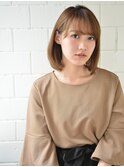 【add】ナチュラルボブシンプルスタイル/心斎橋&難波&堀江&新町