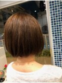 前下りワンレンボブ♪【スタジオアルファプラス日暮里】