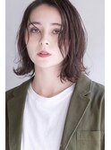 ACE 横浜　大人ヌードベージュ×センターパート