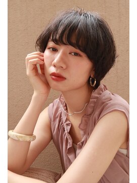 リライト(rewrite) ふんわりパーマ×マッシュショート