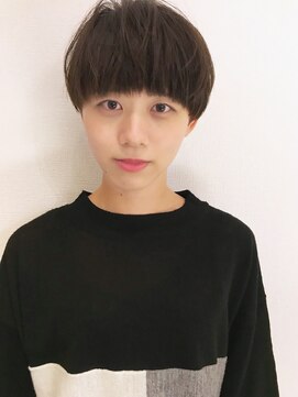 ナトゥーラ 八事店(Natura) 大人マッシュショートブラウンアッシュハンサムショート