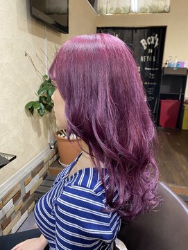 サムブリッジ(SOMEBRIDGE) ☆★ カシスピンクカラー　× ロング　★☆（SOMEBRIDGE 亀有）