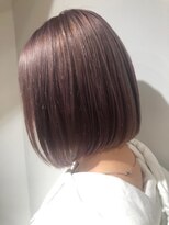 リブル 西葛西(Lible)&nbsp;ぷつっとボブ/ピンクベージュ/タンバルモリAラインボブ