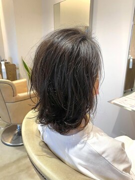 ヘアアンドメイク オプシス(Hair&Make OPSIS) 大きめカールで仕上げる! ミディアム デジタルパーマ♪