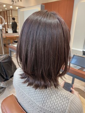 ネオリーブギンザ 銀座店(Neolive GINZA) 柔らかレイヤーボブ【銀座/髪質改善/レイヤーカット】