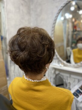 メルモアロマヘアー(melmo aroma hair) パーマ＆白髪ぼかし