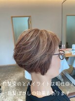 フーガヘアー 元住吉店(FUGA hair) 白髪染めハイライト20代30代40代50代