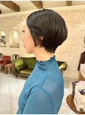 長澤まさみさん風ハンサムショート　20代30代40代髪型 銀座