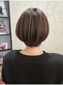 【新宿penelope】ハンサムショート/前下がりショート/ハイライト