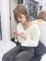 ランテルディ 渋谷(LANTERDIT)&nbsp;bobとの相性◎ミルクティーベージュ