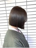 ボブ/ショート/艶髪/アッシュブラウン/青葉台