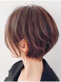 大人ショート×丸み×くびれ