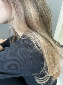 髪質改善と縮毛矯正の専門店 サンティエ(scintiller) デザインカラー　アンブレラカラー