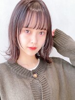 セイドット リー(Say. Ree)&nbsp;Say.外はねボブ似合わせカットウェーブミディアムメルティカラー