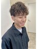 【メンズ限定】デザインカット＋デザインパーマ￥9000