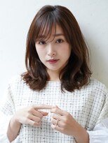 ニーフ 恵比寿(neaf)&nbsp;デザインカラー/レイヤーカット/ウェットヘア/オリーブベージュ