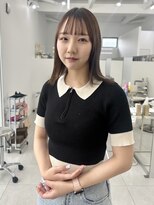 チグン(Jigun)&nbsp;韓国風ストレートヘア