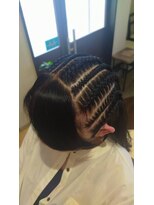 ヘアデザインフルーヴ(hair design fleuve)&nbsp;コーンロウ