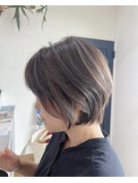 アーブル ヘアーアンドメイク(ARBRE) 大人ショートカット透明感カラー